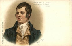 Robert Burns - Scottish Poet Poems & Poets Postcard Postcard Postcard