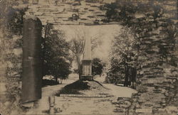 Monument and North Bridge Concord, MA Postcard Postcard Postcard