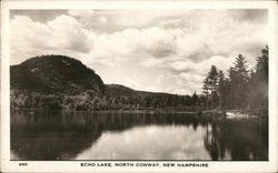 Echo Lake, North Conway, New Hampshire Postcard Postcard Postcard