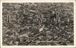 San Diego From 3000 Feet Postcard