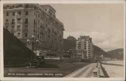 Rio De Janeiro - Copacabana Palace Hotel Postcard