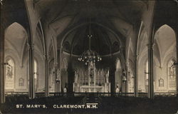 St. Mary's, Claremont, N.H. New Hampshire Postcard Postcard Postcard