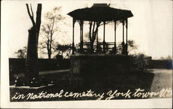 Gazebo in National Cemetary - Yorktown, VA Virginia Postcard Postcard Postcard