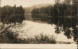 Rescue Lake, Ludlow VT Vermont Postcard Postcard Postcard