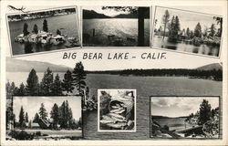 Big Bear Lake - Calif California Postcard Postcard Postcard