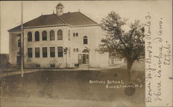 Roxbury School, Succasunna, NJ Postcard