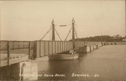 Causeway and Swing Bridge, Bermuda Postcard Postcard Postcard