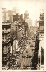 Market Street - San Francisco California Postcard Postcard Postcard