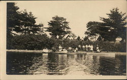 Lake Wickaboag West Brookfield, MA Postcard Postcard Postcard