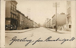 Bainbridge Street Brooklyn, NY Postcard Postcard Postcard