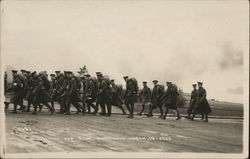 Farewell for B Infantry, Andernach, March 10, 1922 Postcard