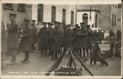 Farewell for 5th Infantry Andernach, Germany World War I Postcard Postcard Postcard