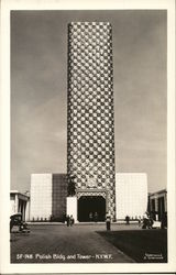 Polish Building and Tower Postcard