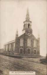 Saint Sylvester Chuch Churches Postcard Postcard Postcard