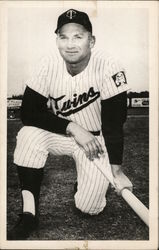 Harmon Killebrew - Minnesota Twins Baseball Postcard Postcard Postcard