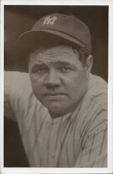 Babe Ruth - New York Yankees Baseball Postcard Postcard Postcard