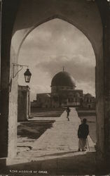 The Mosque at Omar Old City, Jerusalem Middle East Postcard Postcard Postcard