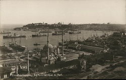 Panoramic View of Port Postcard