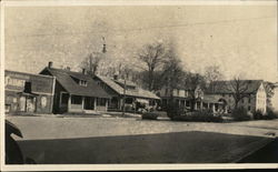 Residential Street Postcard