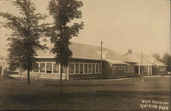 New Pavilion, Lakeside Park Postcard