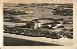 Oceanfront Mansion on Nantucket Massachusetts Postcard Postcard Postcard