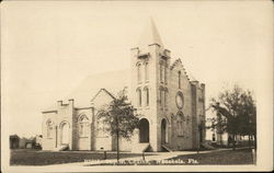 Baptist church, Wauchula, Fla. Postcard