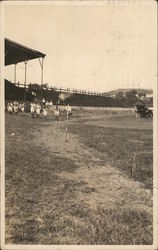 Runners on Grass Track St. Joseph, MO Postcard Postcard Postcard