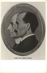 Wilbur and Orville Wright Celebrities Postcard Postcard Postcard