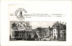 Michigan State College - Abbott Hall Postcard