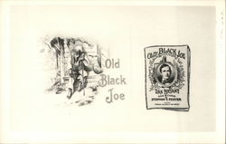 Art From "Old Black Joe" Sheet Music Postcard