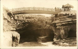 Sunset Cliffs - Bridge Crossing Part of the Pacific San Diego, CA Postcard Postcard Postcard