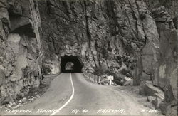 Claypool Tunnel - Highway 60 Arizona Postcard Postcard Postcard