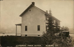 St-Maurice Paper Office Postcard