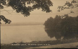 View of Mirror Lake Postcard