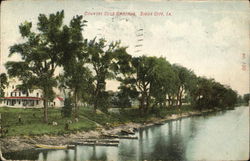 Country Club Grounds Sioux City, IA Postcard Postcard Postcard