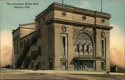 The American Music Hall Postcard