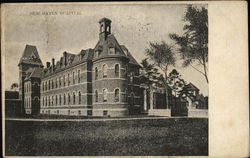 New Haven Hospital Connecticut Postcard Postcard Postcard