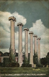 University of Missouri - The Columns Columbia, MO Postcard Postcard Postcard