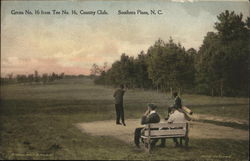 Green No. 16 from Tee No. 16, Country Club Postcard