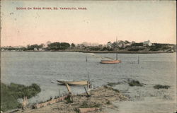 Scene on Bass River Postcard