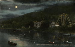 Rorick's Glen at Night Elmira, NY Postcard Postcard Postcard