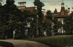 Washington Irving's House - Sunnyside Postcard