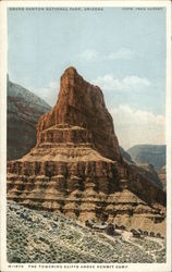 Towering Cliffs above Hermit Camp Postcard