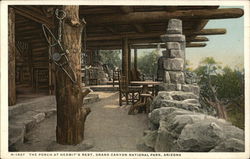 The Porch at Hermit's Rest Postcard