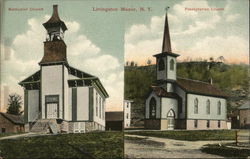 Methodist Church - Presbyterian Church Postcard