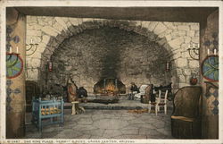 The Fire Place at Hermit's Rest Grand Canyon National Park, AZ Postcard Postcard Postcard