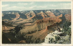 Northwest from Pima Point, Grand Canyon Postcard