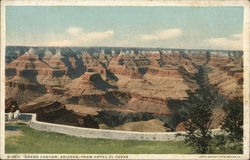 From Hotel El Tovar Grand Canyon National Park, AZ Postcard Postcard Postcard