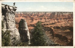 Grand Canyon, From Grand View Point Postcard