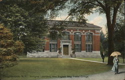 Vassar College - Biological Laboratory, New England Building Postcard